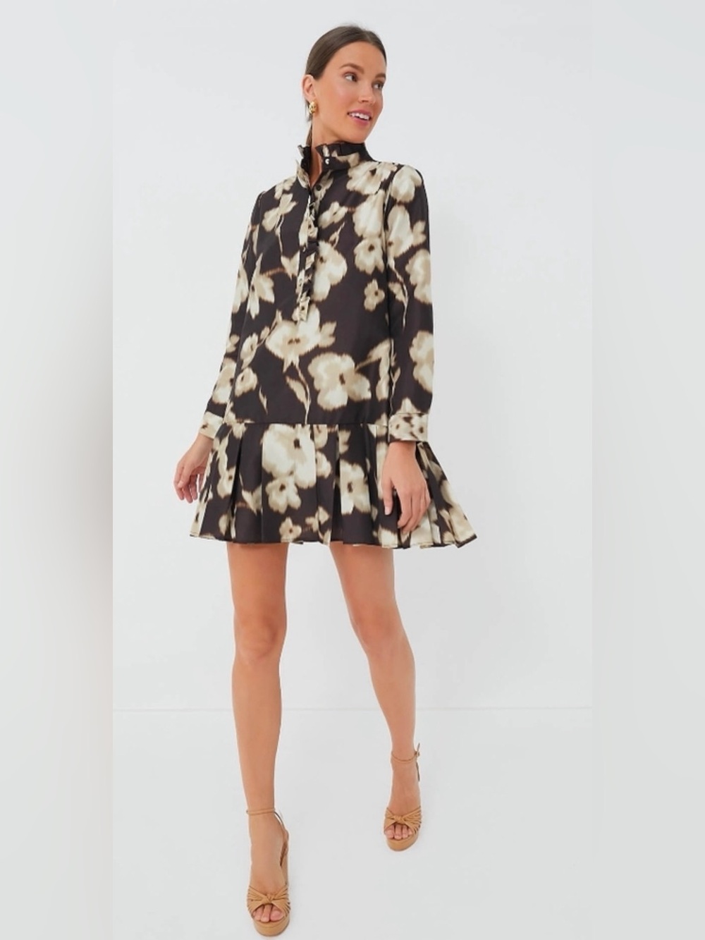 Tuckernuck Dappled Hollyhock Tate Dress, Size Medium